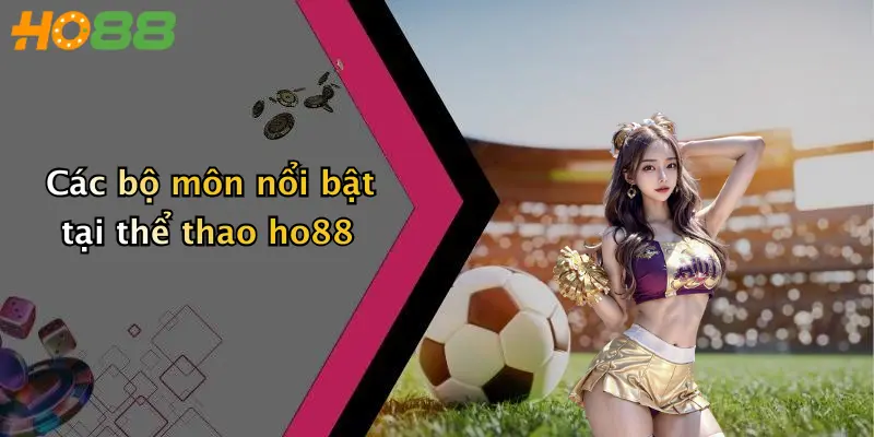 Các bộ môn nổi bật tại thể thao ho88